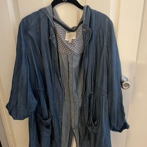Torrid Dark Blue Jean Jacket